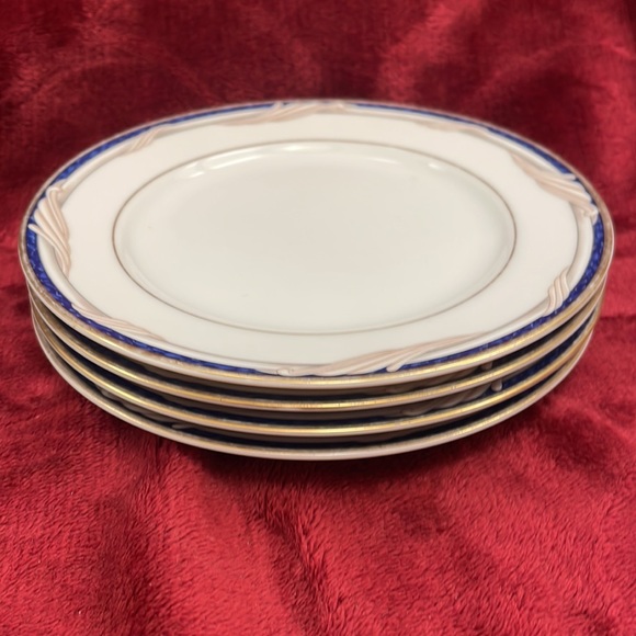 Lot of 4 GORHAM GOLDEN SWIRL BREAD & BUTTER PLATE- 6 1/2